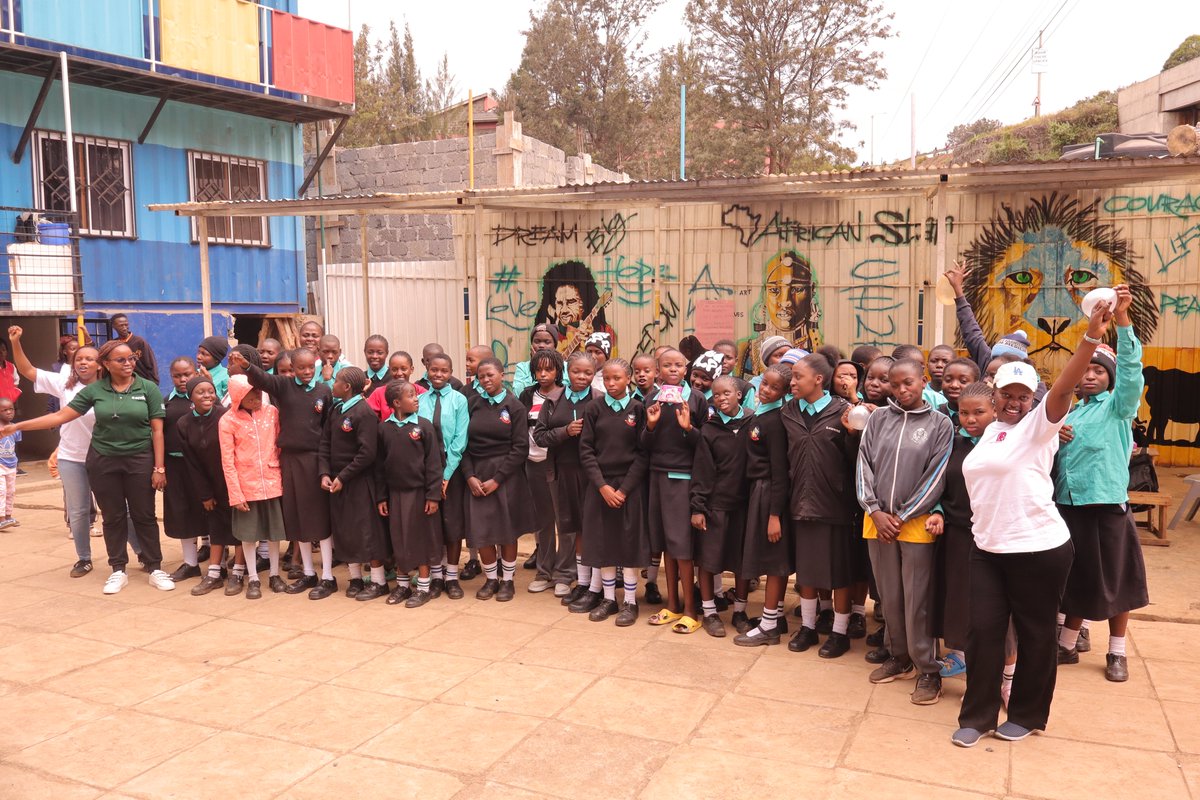 HVMKenya's tweet photo. Almost a week later &amp; we're still reflecting on the joy &amp; the conversations from our #menstrualhygieneday celebration in Kibra.
Through games, mentorship &amp; honest dialogue, girls were reminded that periods are normal, dignity matters &amp; their voices matters.

#PeriodFriendlyWorld https://t.co/H56t0hHion