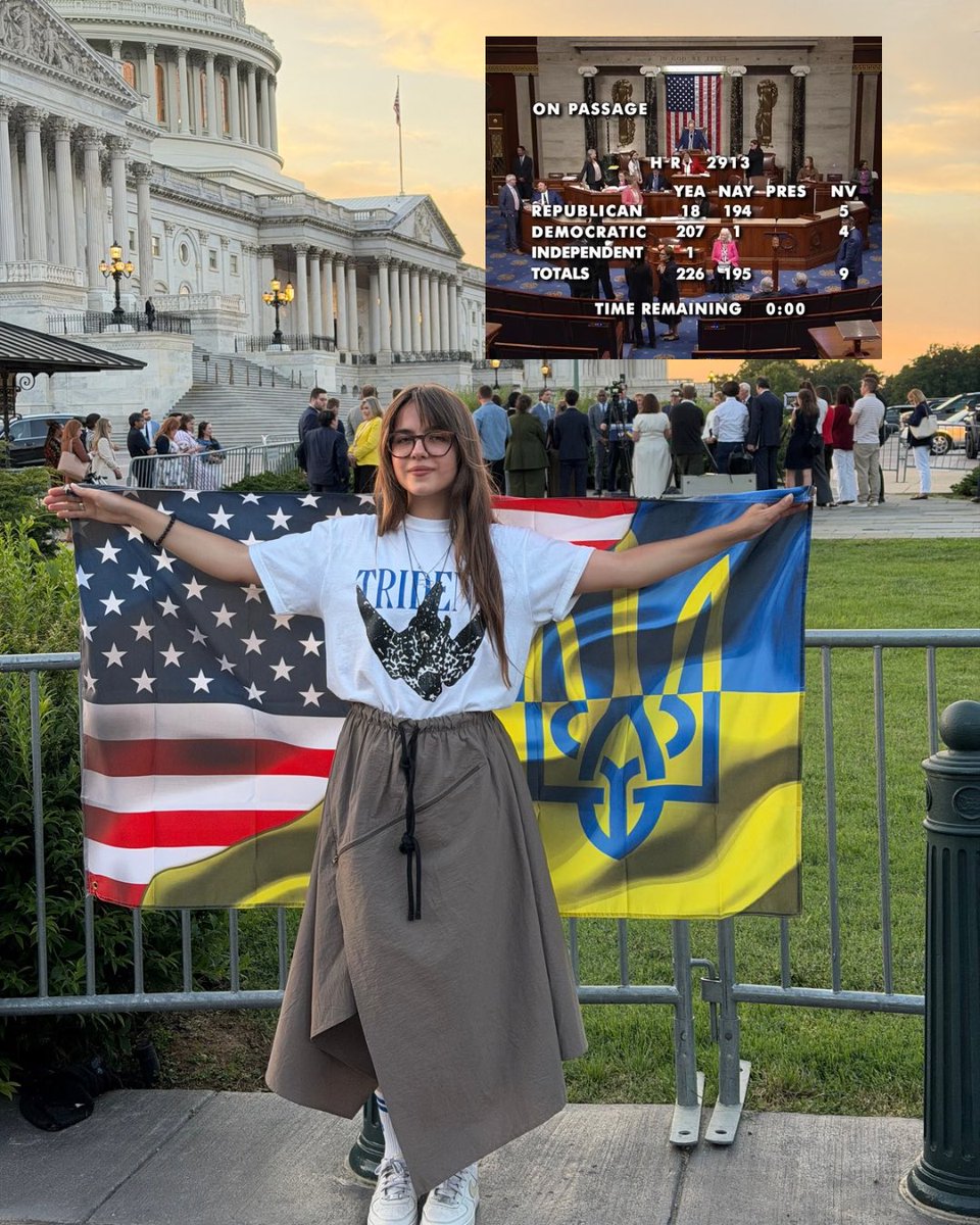 marichkahlyten's tweet photo. We did it! H.R. 2913 has passed the House thanks to the big effort of Ukrainian American community! Everyone who kept calling and emailing their members when I was asking – THANK YOU! https://t.co/RMG8lj1aCb