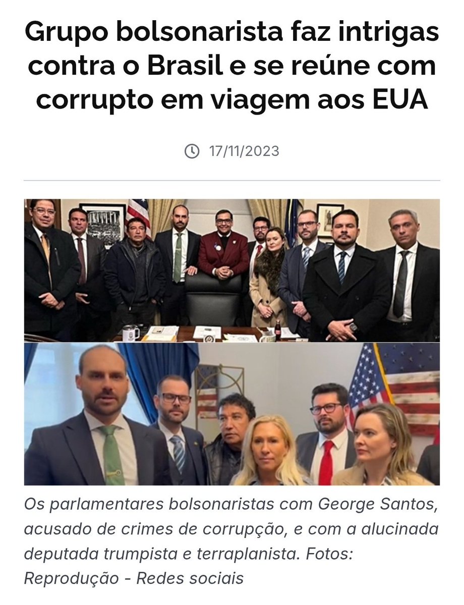 stumbleguybr's tweet photo. @BolsonaroSP E esses vagabundos aqui que foram se reunir com um corrupto que foi preso e que nem tinha relação nenhuma com Brasil, em pleno governo Biden?

Daí podia? https://t.co/QiSyQlGXa1
