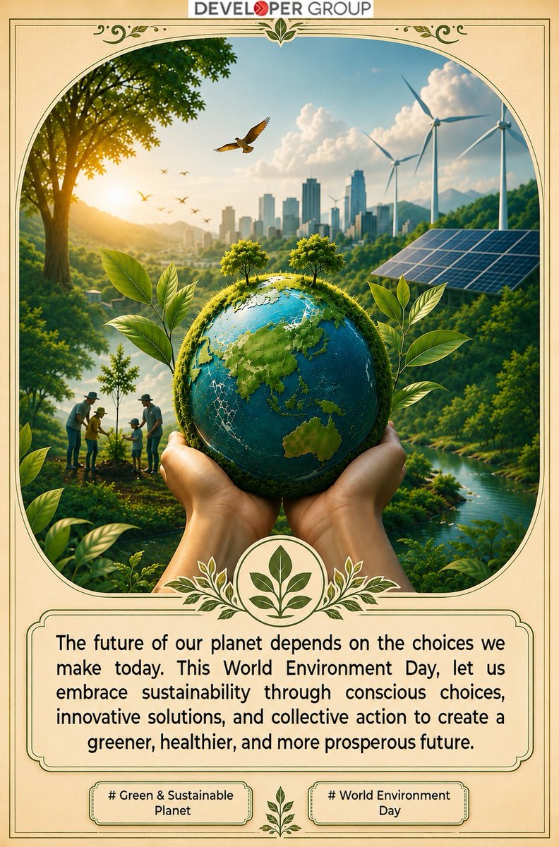 DeveloperPvt's tweet photo. World Environment Day https://t.co/hjpLUBEyzE
