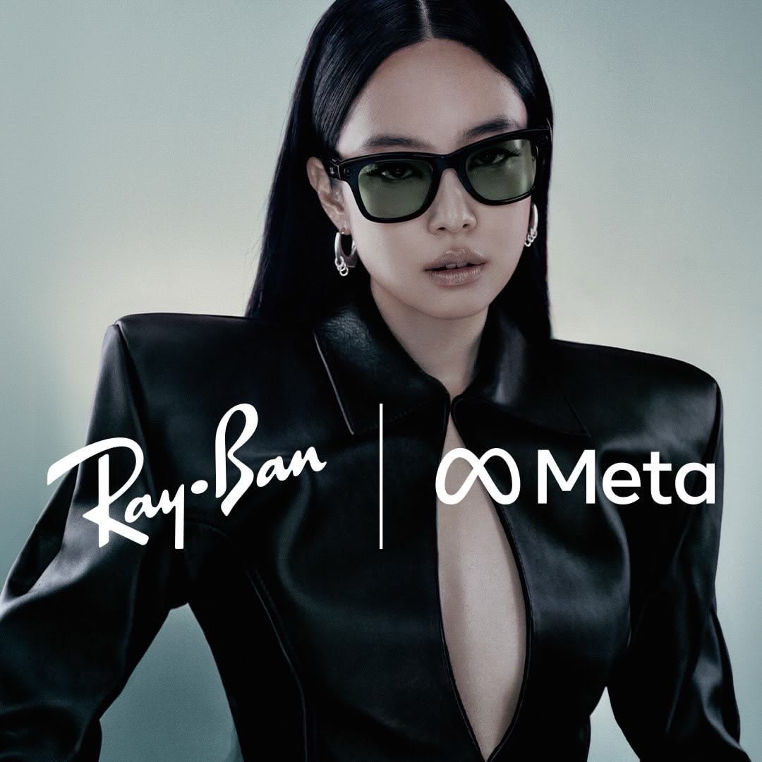 JennieKimData's tweet photo. #JENNIE’s Ray-Ban Meta Wayfarer sunglasses have ranked #1 on MUSINSA’s NEW Trending Chart in South Korea. https://t.co/o6ggBbdQwl