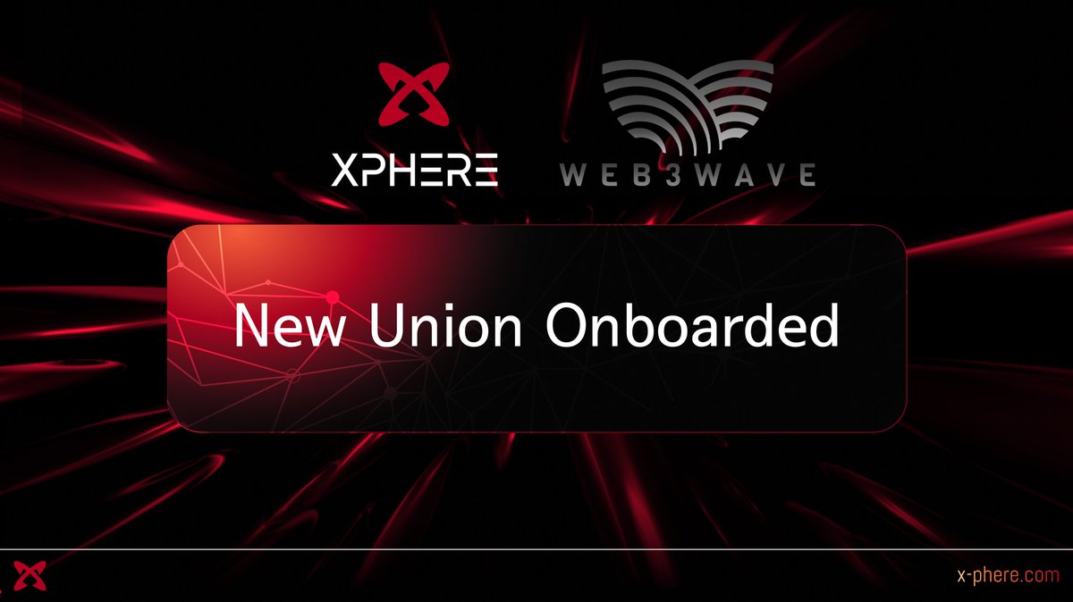 Xphere_official's tweet photo. 🎉 Web3Wave Joins the XPHERE Union! 

We're thrilled to welcome Web3Wave as the newest partner in the XPHERE Union.🚀

Web3Wave is an accelerator-focused venture capital firm that has grown alongside the crypto industry through nearly a decade of private investments. With a strong focus on incubation, strategic support, and ecosystem expansion, Web3Wave works closely with early-stage blockchain projects to accelerate growth and global market development.

To support Web3Wave's onboarding into the Union, the XPHERE Foundation has allocated 35,000,000 XP — a testament to its commitment to building a Union backed by trusted, high-impact industry partners.

Through this partnership, Web3Wave brings deep market experience, an extensive global network, and hands-on accelerator expertise to the XPHERE ecosystem — empowering builders, strengthening ecosystem infrastructure, and driving sustainable growth across worldwide markets.

Together, we're building a more connected, resilient, and globally recognized XPHERE ecosystem.

Welcome aboard, Web3Wave. 🖐️

#XP #XPHERE #WEB3WAVE #VC #ACCELERATOR #LAYER1 #POW #BLOCKCHAIN