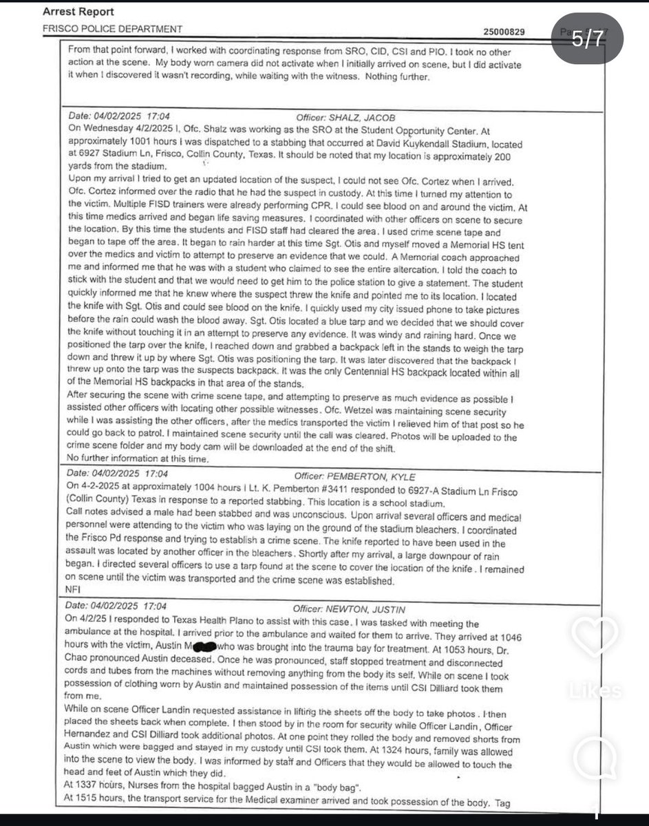 QueenRoseMom's tweet photo. Karmelo Anthony Police Report https://t.co/zV2mTWF66l