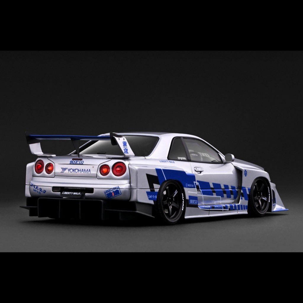 ignitionmodel's tweet photo. IGオンラインホビーショー新作モデル「エントリーNo.7」は静岡ホビーショー2026で展示・公開した1/18スケール「LB-ER34 Super Silhouette SKYLINE」です。

リリース(ご予約スタート）は準備ができ次第、ご案内します。今しばらくお待ちください! https://t.co/Ez087FQCzd