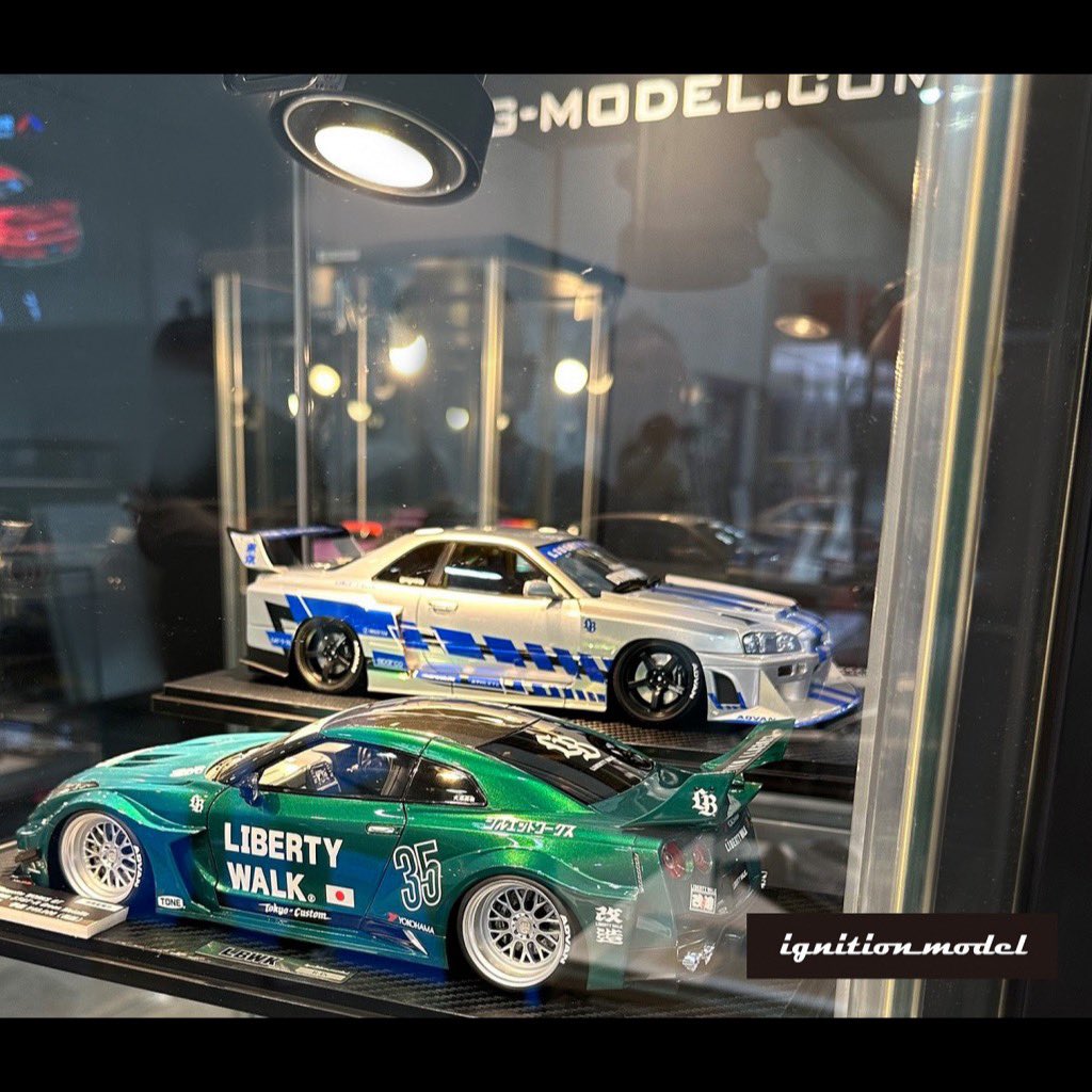 ignitionmodel's tweet photo. IGオンラインホビーショー新作モデル「エントリーNo.7」は静岡ホビーショー2026で展示・公開した1/18スケール「LB-ER34 Super Silhouette SKYLINE」です。

リリース(ご予約スタート）は準備ができ次第、ご案内します。今しばらくお待ちください! https://t.co/Ez087FQCzd