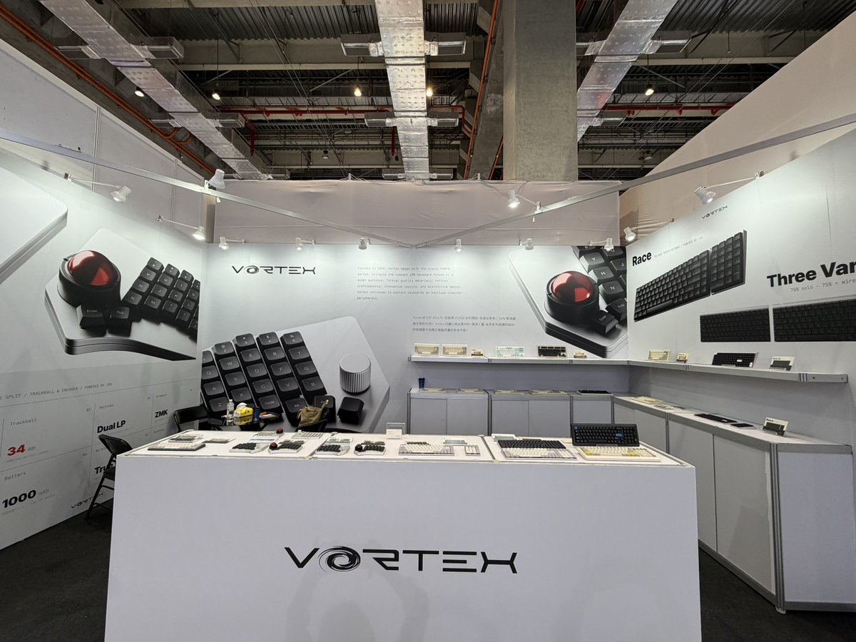 Vortexkeyboards's tweet photo. Last day of Computex‼️‼️‼️

Don’t miss this opportunity to come to our booth and see our latest products👀

Which Race 90 color do you prefer😆

📍Hall 2, P1230a https://t.co/VbPnqTiE0G