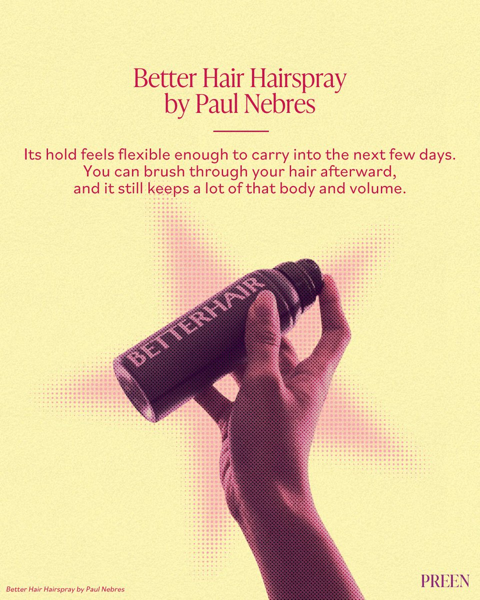 preenph's tweet photo. The goal is hair that looks fresh and put together without needing to fully redo it every morning. Here are the hair products that have actually worked for fashion and beauty writer Colleen Cosme.

Read more: https://t.co/o9YsKqmaTA https://t.co/hAJf2FpY8F