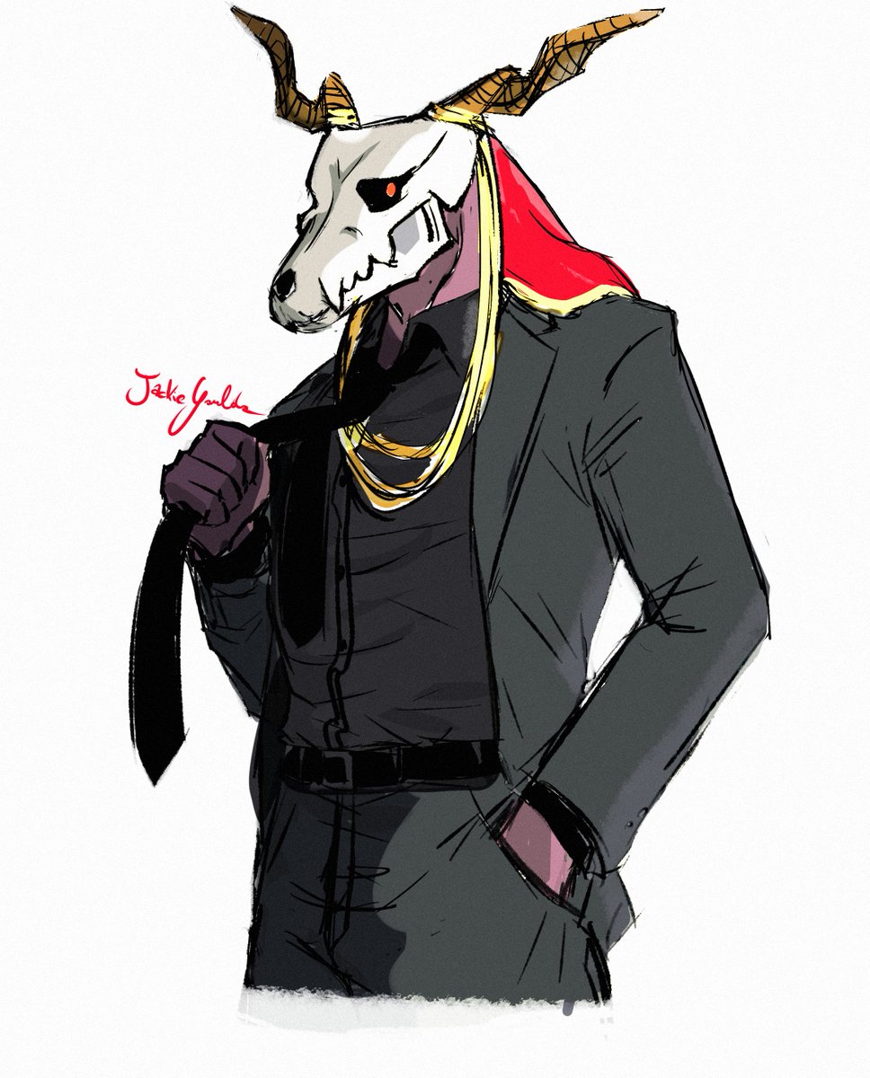 JackieGoulda's tweet photo. Quick Elias Ainsworth doodle before going to bed✨ https://t.co/FkEpjZC2E0