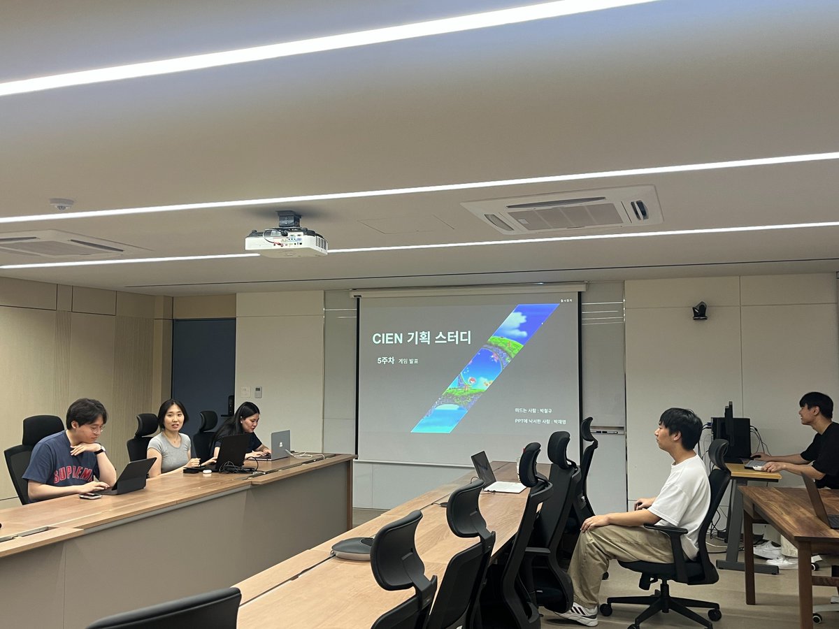 Verse_Eight's tweet photo. 🎮 Visit to CIEN, Chung-Ang University's Game Development Club

Despite being in the middle of exam season, the student developers showcased a variety of games created in just 1-2 days.

The projects demonstrated an impressive level of creativity and execution that was hard to believe given the short development timeframe.

One project that particularly stood out was The Crow Mask, which was built in approximately 1.5 days using custom-made art assets and Verse8.

We're excited to see even more amazing projects built with Verse8 in the future. 🚀