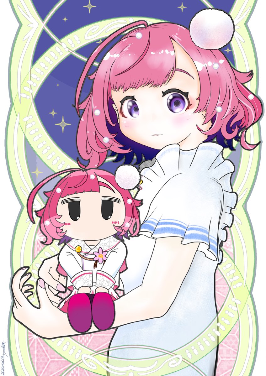 _tycoh's tweet photo. 「愛」

星が空にあるように、
花が地に咲くように、
貴女の愛が人の心を慈しむことを悠久に祈ぐ

お誕生日おめでとう、日中早百合姫
私が最も愛する温泉むすめよ

#温泉むすめ
#日中早百合
#日中早百合デジタル生誕祭2026 https://t.co/gUCLYGWvKe