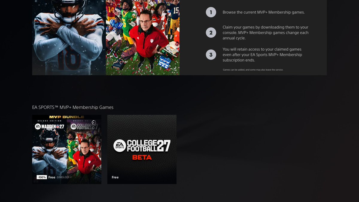 Austinjevaughn's tweet photo. If you get the ea membership just go click it after you buy it #cfb27 https://t.co/pmjQjZeSkp