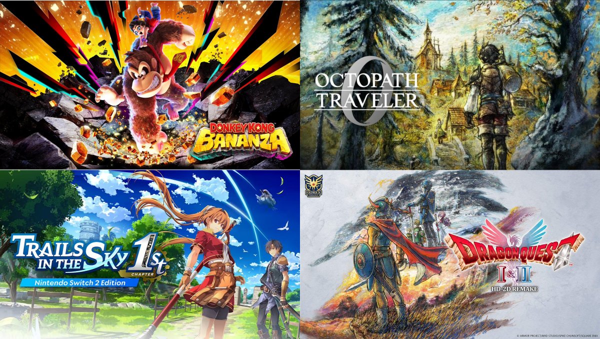 My Top 5 Switch 2 Games From Year 1 (in no particular order