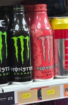 nothar__'s tweet photo. £3.50 for bottled imported monster is criminal 💀 https://t.co/fy0cqA7e2u