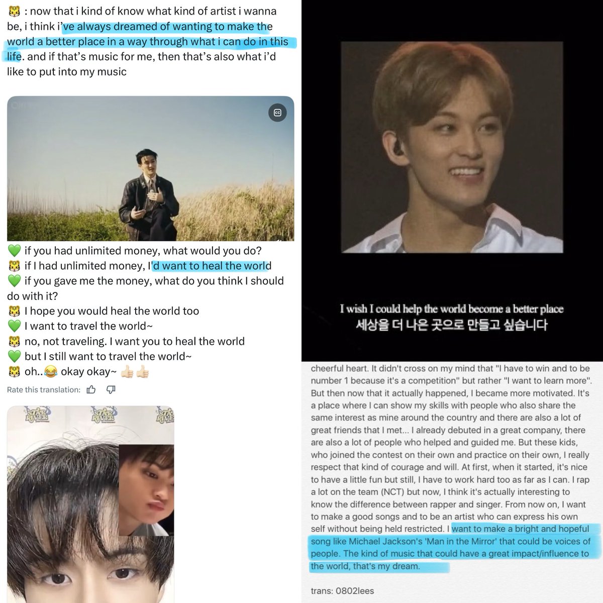 onyourmrkie's tweet photo. his wish has always been the same and now he’s truly living it out ❤️‍🩹 https://t.co/VRBMUB4mHj