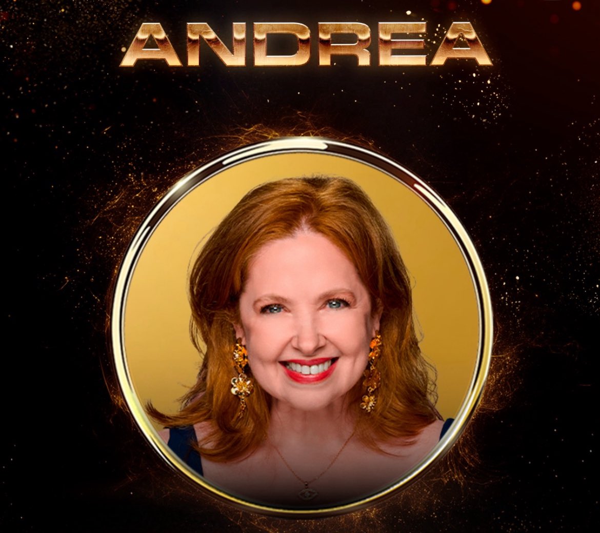 aarontsuarez's tweet photo. ANDREA ES LA PRIMERA PARTICIPANTE SALVADA DE LA NOCHE POR TENER MÁS VOTOS POSITIVOS https://t.co/6lM3Gfz94Q