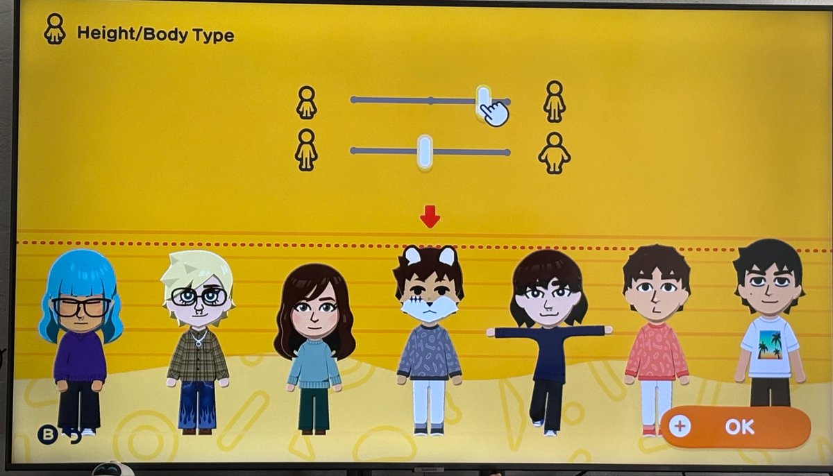 bugzes_'s tweet photo. tomodachi life friend group w the one friend who hasn’t face revealed https://t.co/a1nz7HF6o6