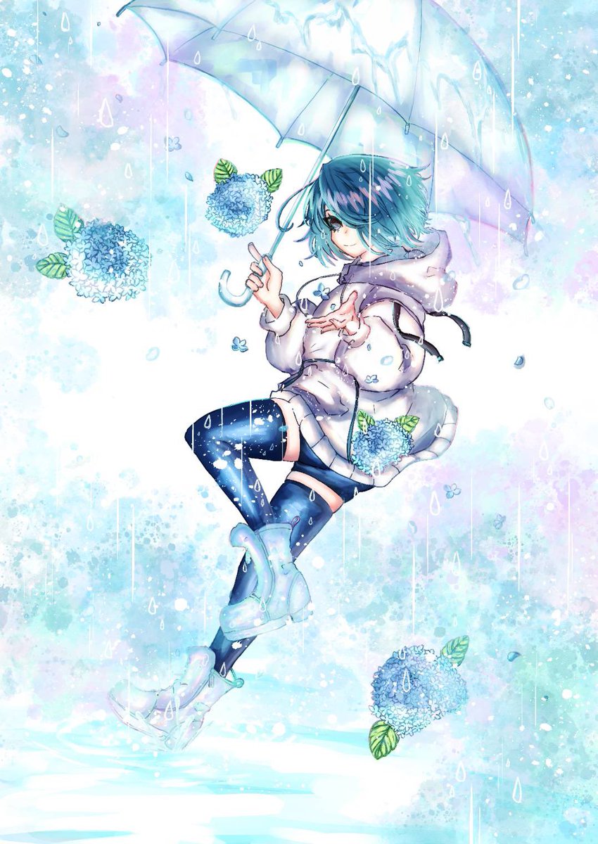 digilumi_naha's tweet photo. おはようございます！本日は利用者さんが制作したイラストをご紹介いたします！☺️

テーマは「梅雨」です！

透明感がとても綺麗ですよね☺️✨梅雨がとても楽しくなるようなイラストです・・・☂️🩵

＃でじるみ沖縄那覇
＃就労継続支援B型
＃イラスト https://t.co/4hTpVVg7Tx