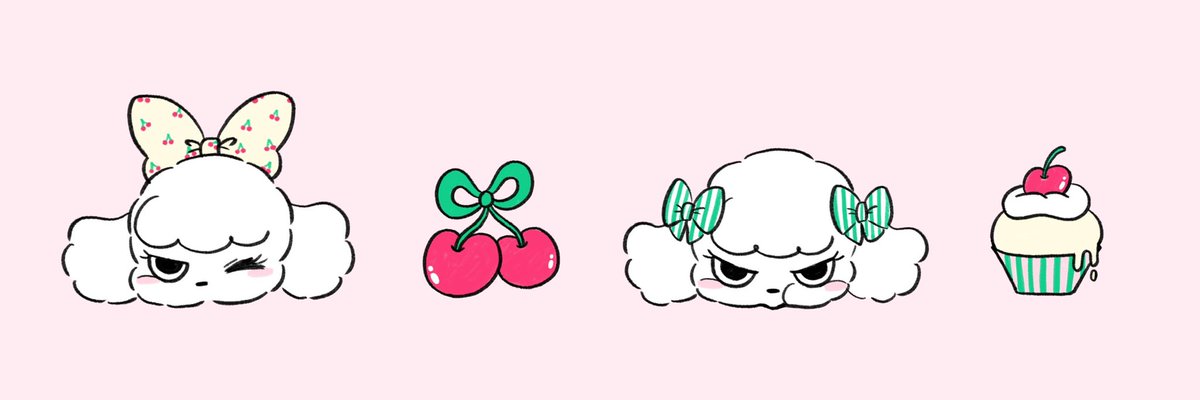 wan_wan_cafe's tweet photo. mocomi mood🍒
＃illustration https://t.co/SWLwfZZpbZ