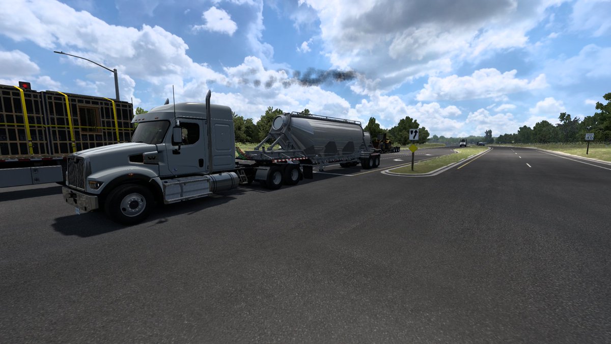 kisaragi08080's tweet photo. 【American Truck Simulator】【ATS】Ver1.59を
ノートPCで配送 #13 シカゴ➡カンザスシティ (クイックジョブ)
　　　　　　　　　★★★スクショ②★★★ https://t.co/qwJgNO5MuE