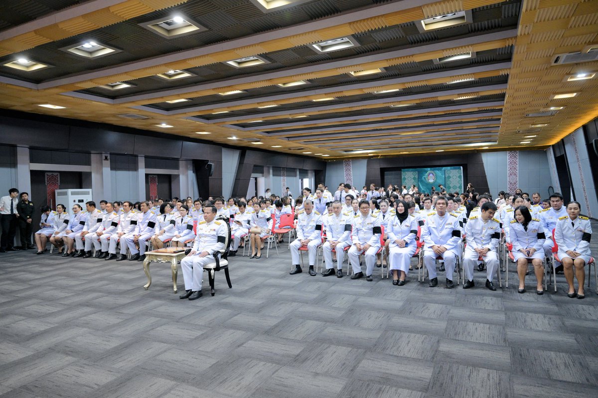 pbruofficial's tweet photo. มหาวิทยาลัยราชภัฏเพชรบุรีจัดกิจกรรมเนื่องในโอกาสพระราชพิธีมหามงคล เฉลิมพระชนมพรรษา 4 รอบ สมเด็จพระนางเจ้าฯ พระบรมราชินี 3 มิถุนายน 2569

#กลุ่มงานสื่อสารองค์กรมหาวิทยาลัยราชภัฏเพชรบุรี
#กองพัฒนานักศึกษามหาวิทยาลัยราชภัฏเพชรบุรี
#PBRUearnwhilelearn https://t.co/OekF2FhZtQ