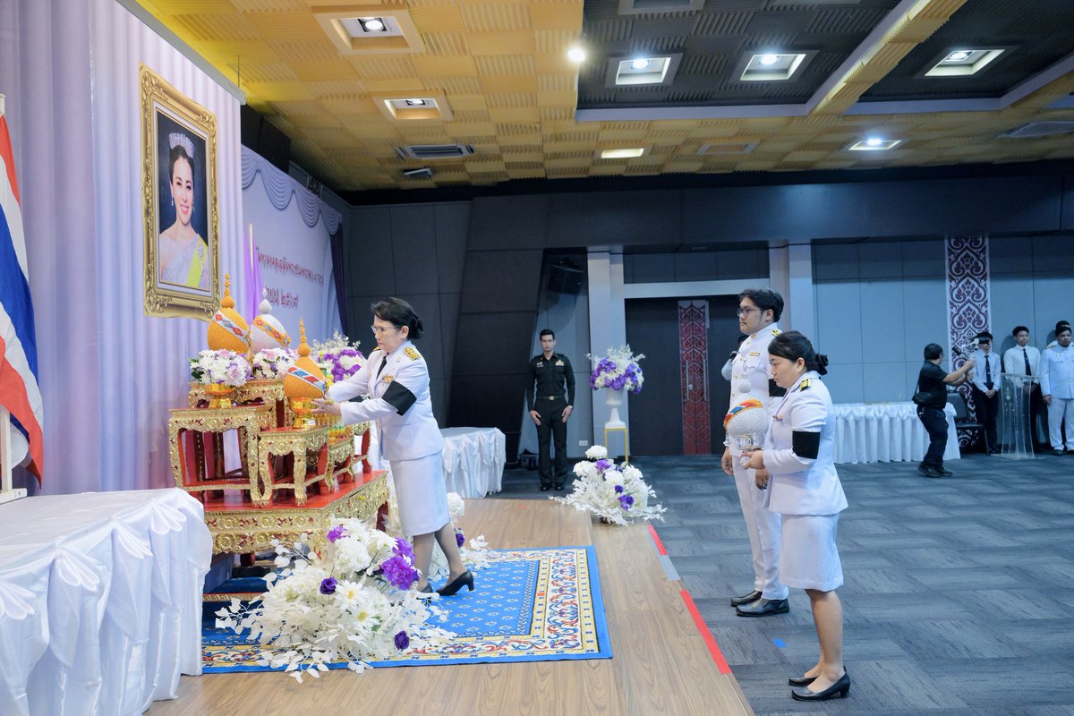pbruofficial's tweet photo. มหาวิทยาลัยราชภัฏเพชรบุรีจัดกิจกรรมเนื่องในโอกาสพระราชพิธีมหามงคล เฉลิมพระชนมพรรษา 4 รอบ สมเด็จพระนางเจ้าฯ พระบรมราชินี 3 มิถุนายน 2569

#กลุ่มงานสื่อสารองค์กรมหาวิทยาลัยราชภัฏเพชรบุรี
#กองพัฒนานักศึกษามหาวิทยาลัยราชภัฏเพชรบุรี
#PBRUearnwhilelearn https://t.co/OekF2FhZtQ