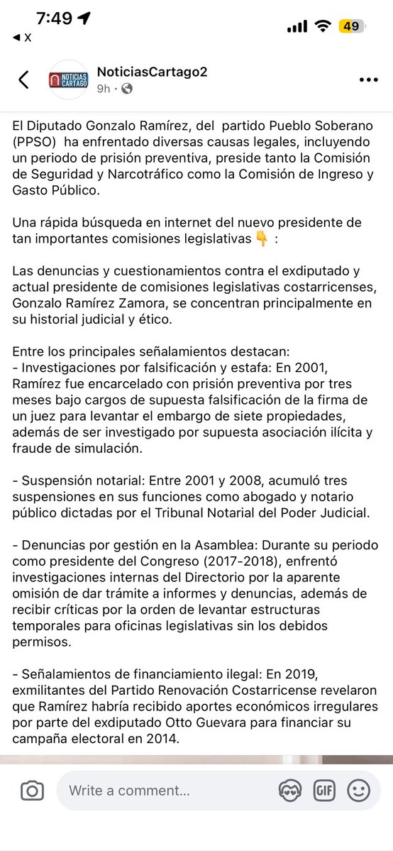 ABFCR's tweet photo. Vean las comisiones que le dio el @ppscostarica a esta fichita, además como presidente.

• NARCOTRAFICO Y SEGURIDAD
• INGRESO Y GASTO PÚBLICO. https://t.co/jzeVNunUVk