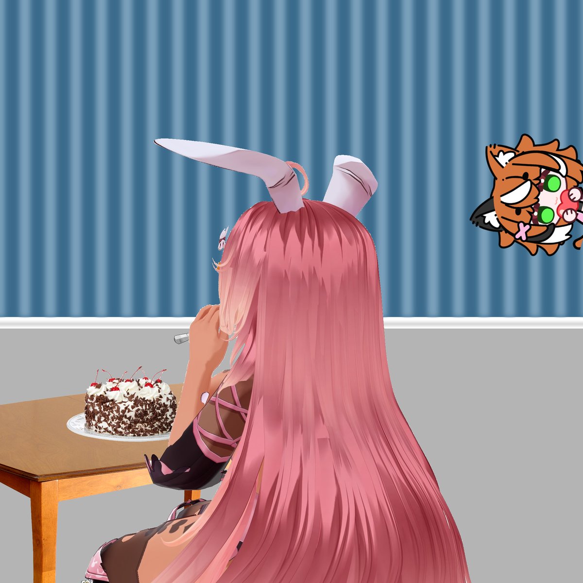 Nui_VT_'s tweet photo. @PinBunVT I gave you a cake ♥ https://t.co/71xsomJ7zL