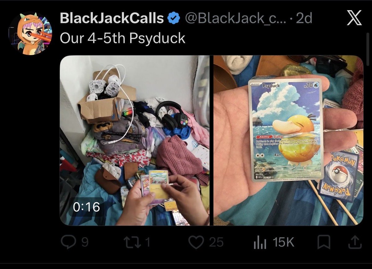 BellsproutFund's tweet photo. Yo @BlackJack_calls Bro’s room looks like a FEMA disaster site and he’s trying to sell Pokémon cards out of a busted 2010 Civic like he’s running Berkshire Hathaway. That beard looks like someone glued dryer lint to his chin, fingers marinated in Cheeto dust https://t.co/P78iji2L9k