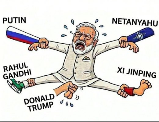 HarUniversity's tweet photo. @ANI No no...... Please stop saying you are my friend because whenever you say this I like PM Modi then you are planning big to push my nerve. STFU https://t.co/rcoL1eRPmB
