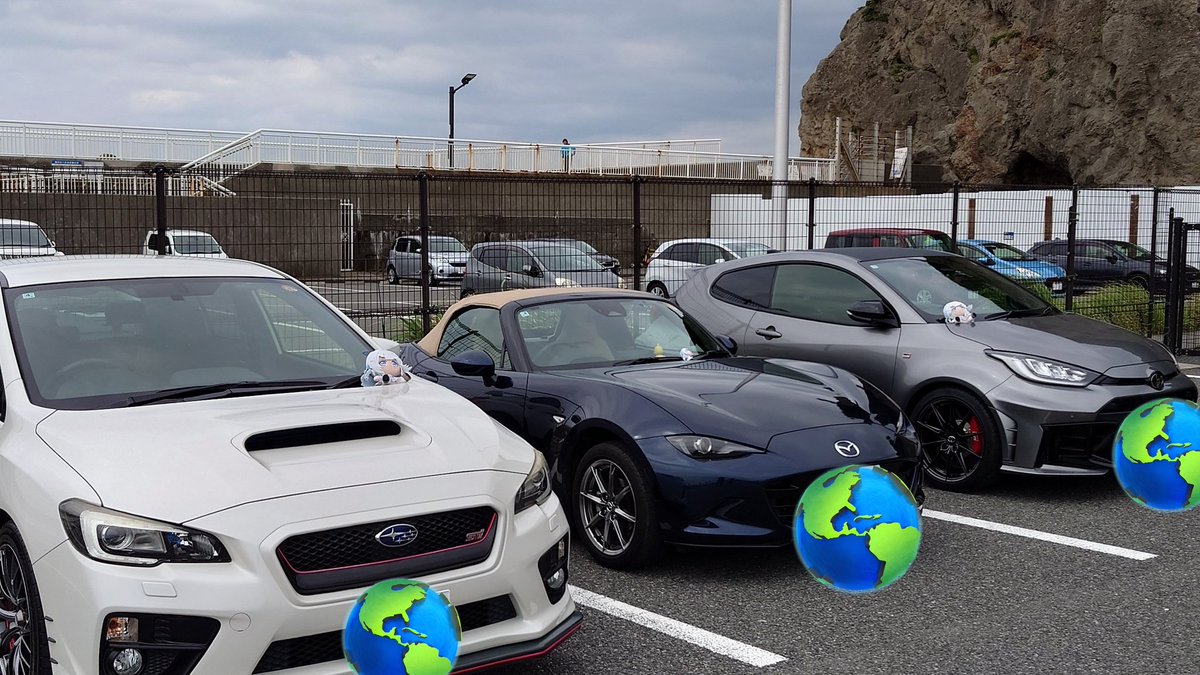 992_tatsupon's tweet photo. にこふぁみ車ミーティングかいし〜 https://t.co/qvXsTy2xwD