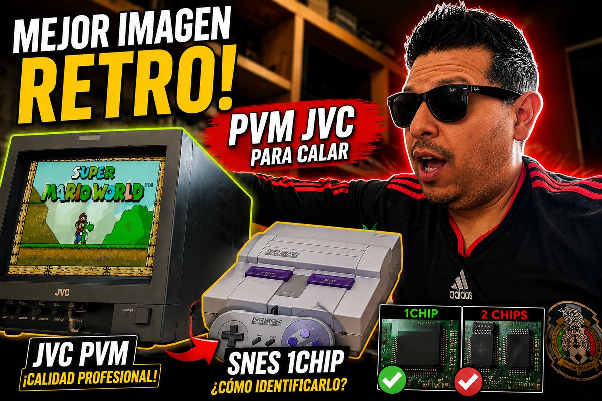 Badesports's tweet photo. Veamos que tal este monitor con SNES 1chip 🎮 y juego nostálgico 🏠🧰🛠️ https://t.co/X4G8CcG7vV https://t.co/afgWEcugp8