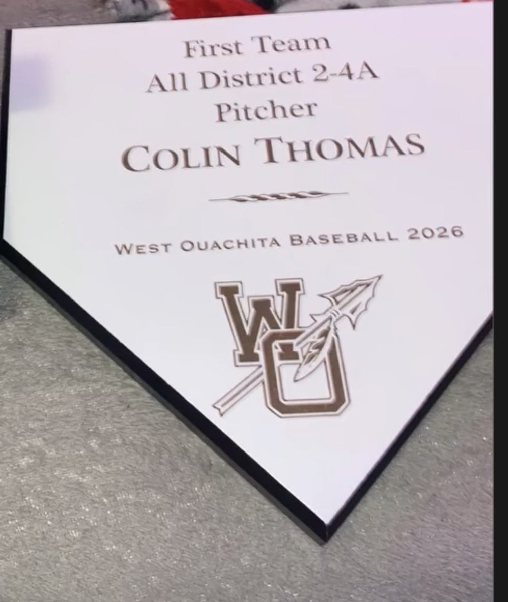 ColinThomas_32's tweet photo. Honored to receive First Team All District(pitcher) and All-Parish Honorable Mention. Not satisfied yet-lots of improvement to be made.
#goalchasing https://t.co/PI6p6dGDy3
