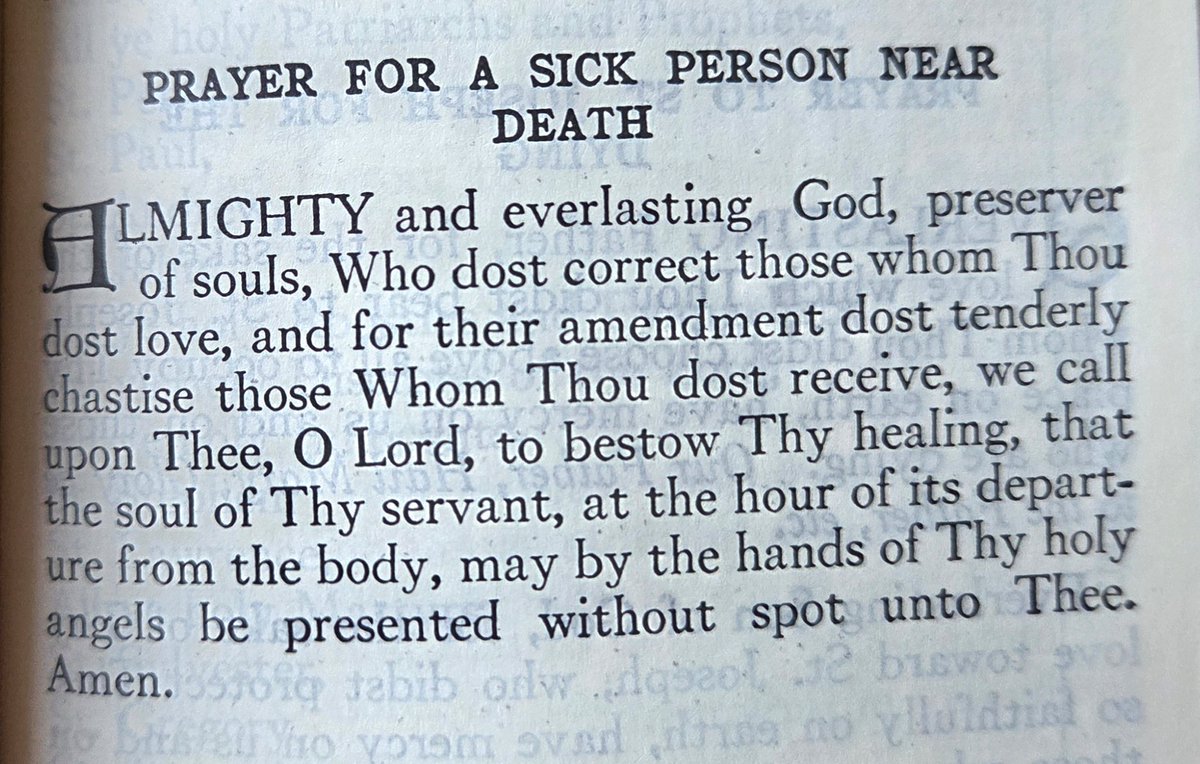 PascalWife's tweet photo. Someone dear to me will be receiving Extreme Unction tomorrow. In your charity, please pray for my friend C. 
Thank you, friends 🙏 https://t.co/eS9fM0Lw5k