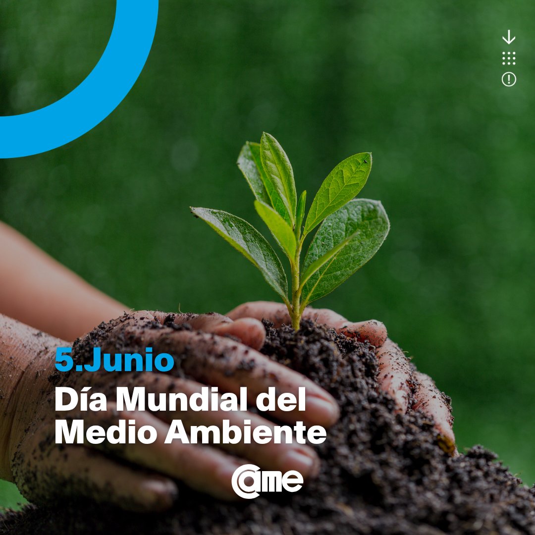 redcame's tweet photo. 🌱DÍA MUNDIAL DEL MEDIO AMBIENTE

Desde #CAME, alentamos a toda nuestra red  🇦🇷  a innovar con conciencia social y ambiental, y a ser parte del cambio positivo a través de nuestra certificación Triple Impacto 👉https://t.co/vqHh7np5rF.

Cuidar el 🌎 está en el ADN de cada pyme. https://t.co/rrLD4vPfHI