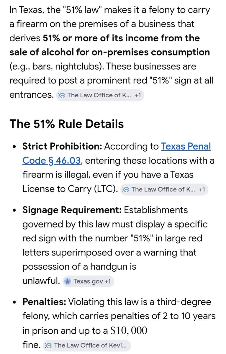 TripleB1981's tweet photo. @boomstickbabe @ComRicheyweb Wow. CO doesn't have any law against carrying in a bar? My red(dish) state of Texas does. https://t.co/BdTbOBsUgp