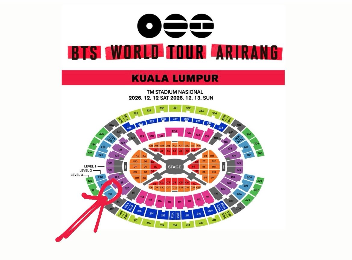 ninndays's tweet photo. @yoonyoru Helloo, I have 4 overbought tix for Dec 13 cat 5 in this section below. https://t.co/TcSoEw2BGg