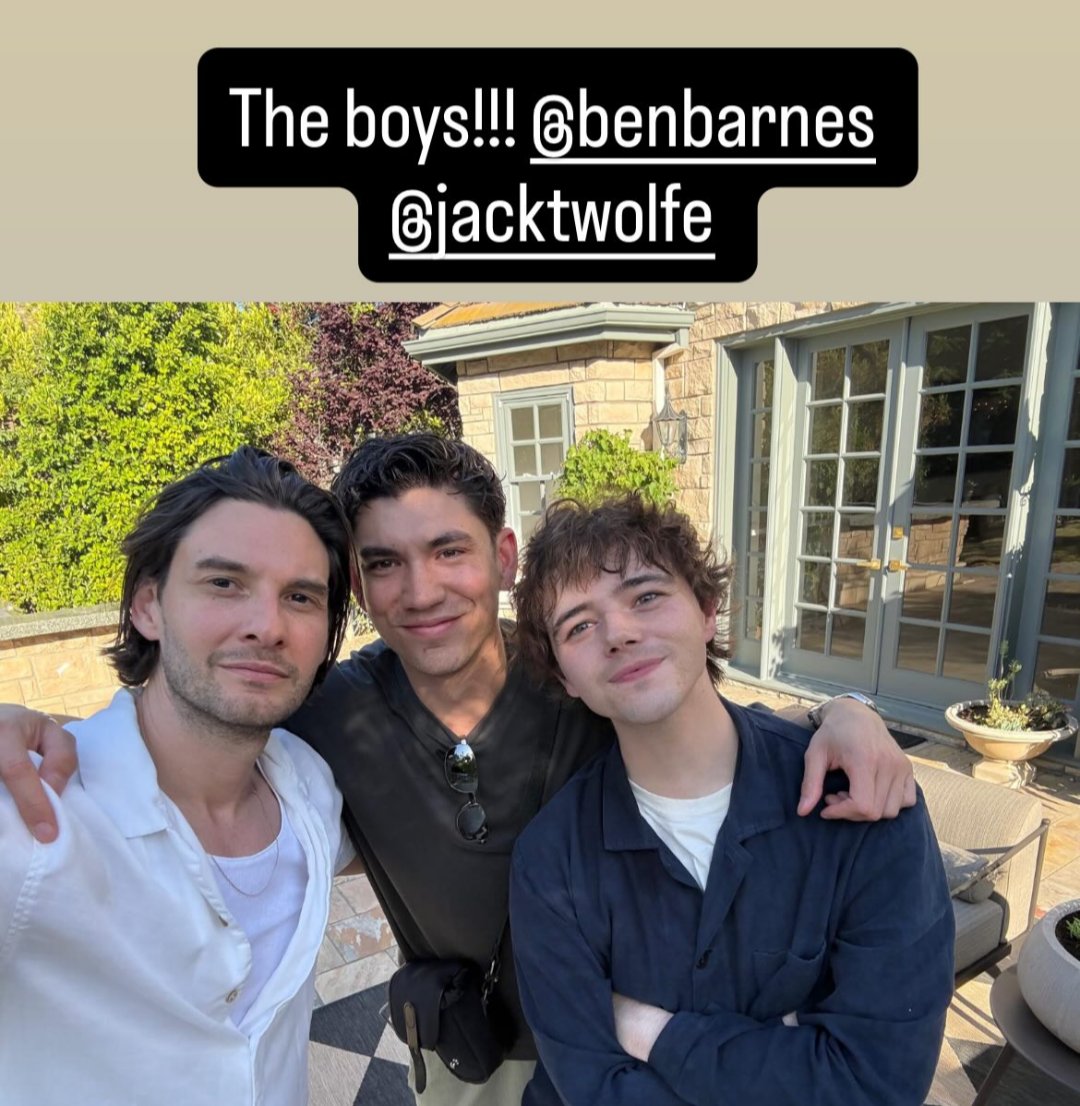 benbarnesinfo's tweet photo. 📷 Archie Renaux via Instagram https://t.co/fZw5apVkuw