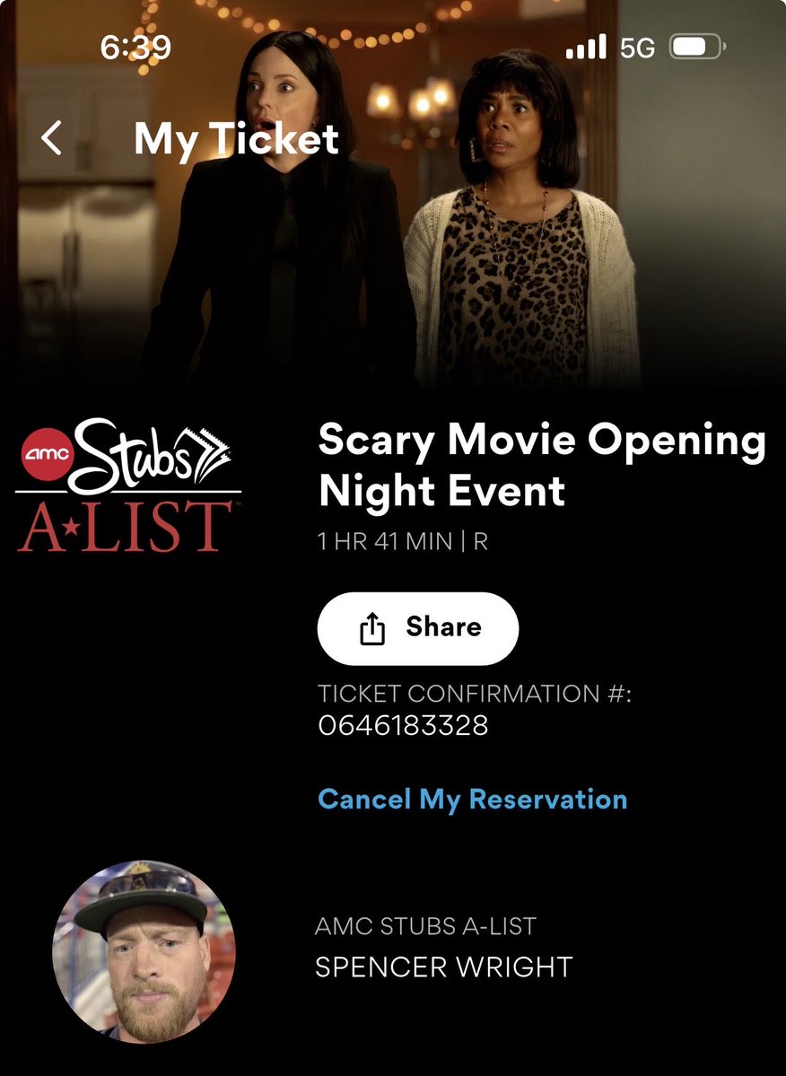 theREALwright33's tweet photo. Movie 86 of 2026 @AMCTheatres #atAMC #scarymovie Got the Scream cup earlier today. glad to pick up more Heman merch.  Also picked up another 100 discounted $AMC shares. I call that a great day. #shareAMC @CEOAdam https://t.co/p78Su9k2LR