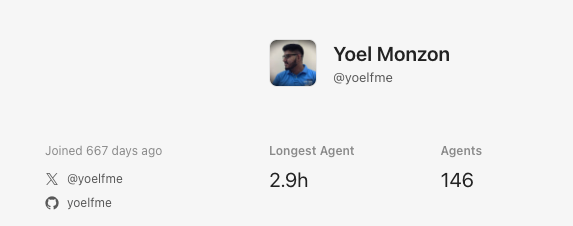 yoelfme's tweet photo. @ericzakariasson Should I consider myself a OG Cursor user? 😎 https://t.co/bkS5heSeOg
