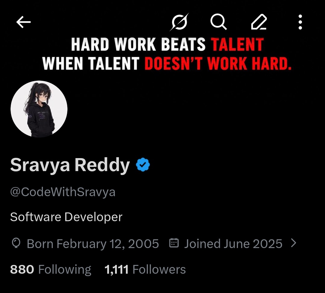 Sravya Reddy tweet media