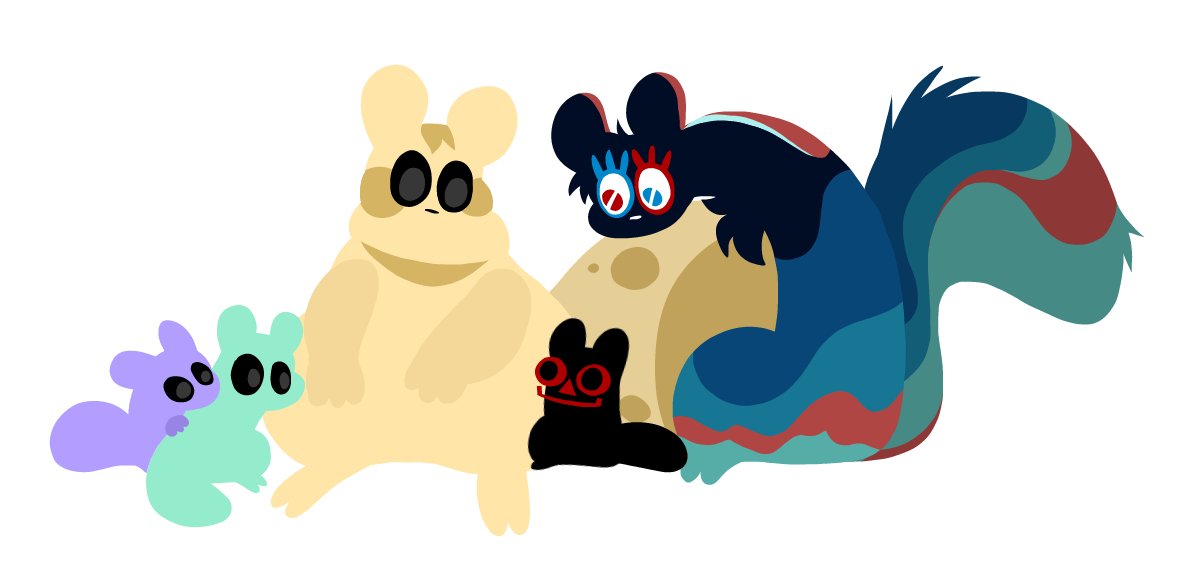 MvffinKing's tweet photo. I love #ScrambledEggs and their stupid children Burn, Stale (Artificers biological pups) and Fukazz ^-^
#RainWorld #RainWorldDownpour #RainWorldAU #FatalWarp #RainWorldFatalWarp https://t.co/8R9hfM1sQk