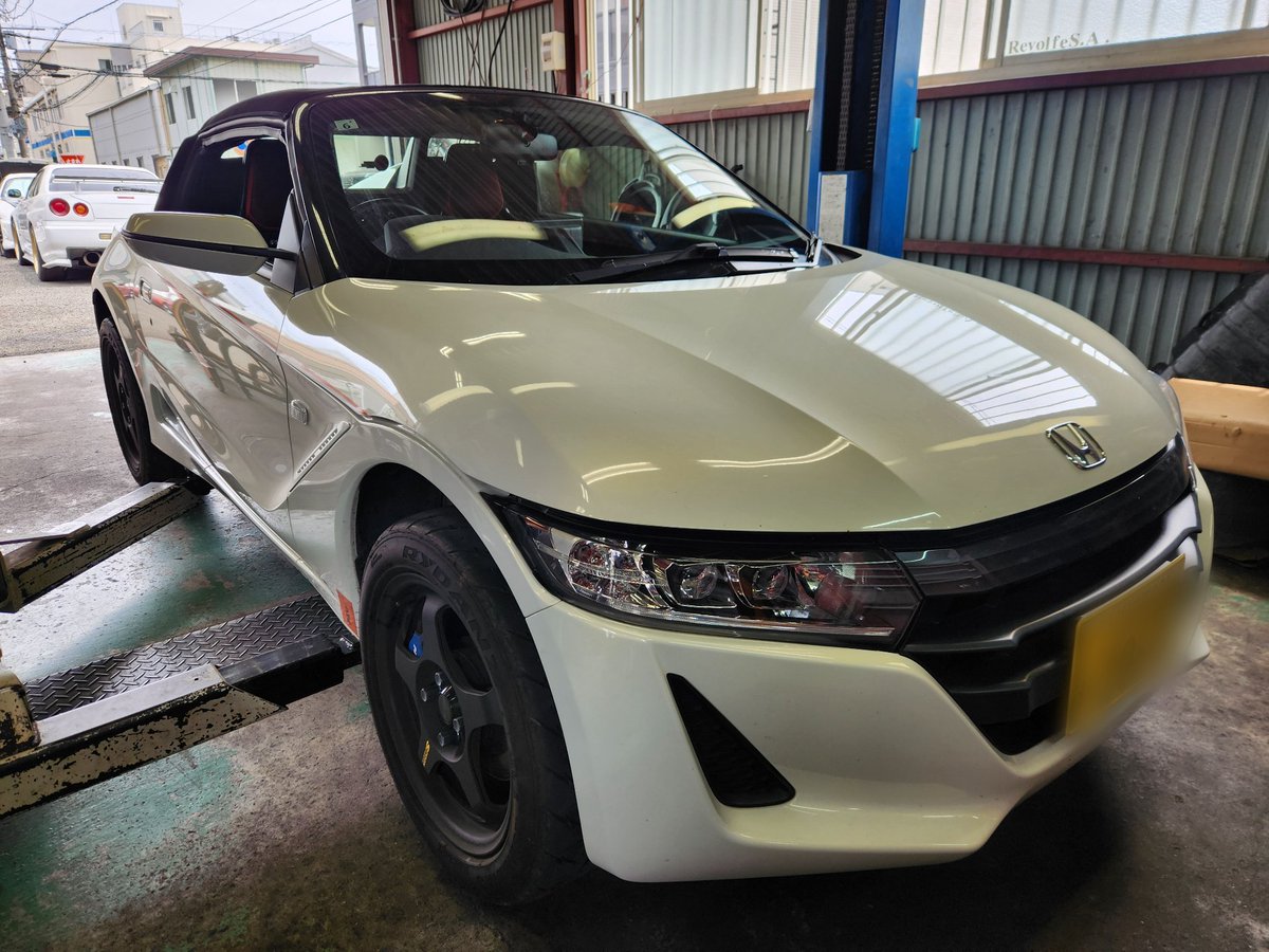 Revolfe_SA's tweet photo. 定期点検、オイル交換
ありがとうございました🤗

 #s660  #z33 https://t.co/Sq2pnH7iru