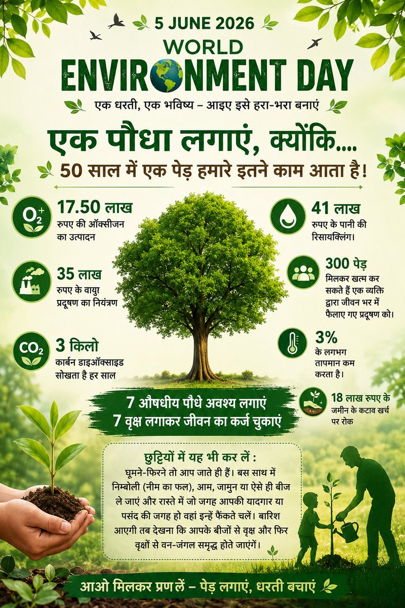 fswa5039's tweet photo. World🌎environmental day
#environmentday https://t.co/SFHTmJ3EPZ