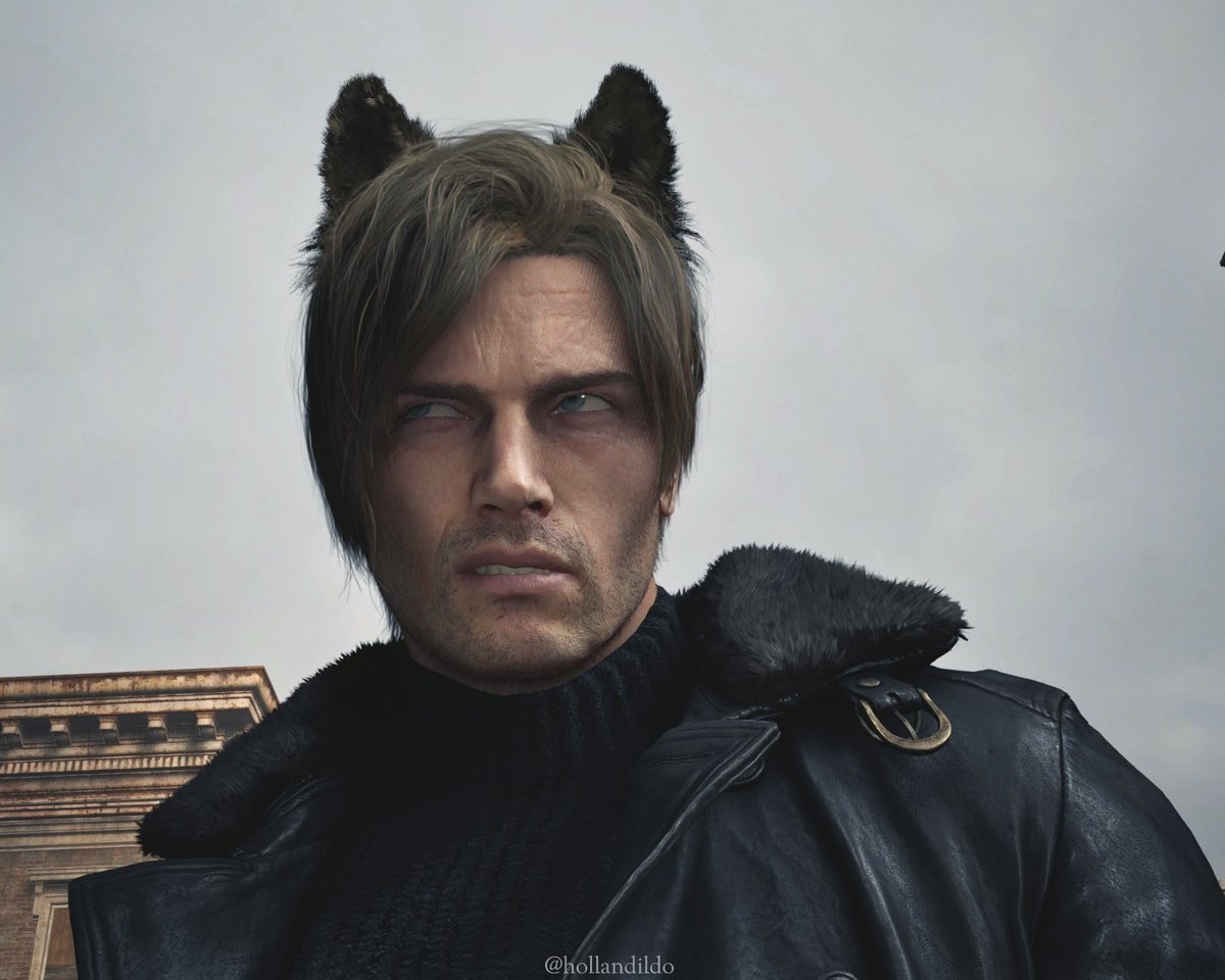 hollandildo's tweet photo. the face he makes when he sees me pause the game and open photo mode for the millionth time😔
#re9 #leonkennedy https://t.co/ri4eW0kSl2
