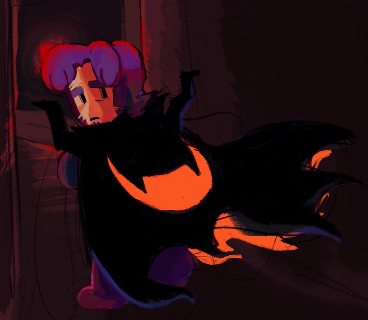 fluffncandy_'s tweet photo. a quick ramb sketch I colored for the ch3+4 deltaversary :o] 
this game has meant a lot to me since its release, and has inspired me so much throughout the years. I couldn’t be more thankful for such a wonderful time! https://t.co/aMbL9e0Q6I