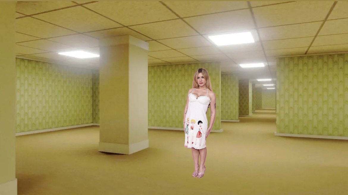 AcervoSlayyyter's tweet photo. WHEN YOU LEFT ME ALL ALONE AT THE BACKROOMS https://t.co/o7KPlFJx8B