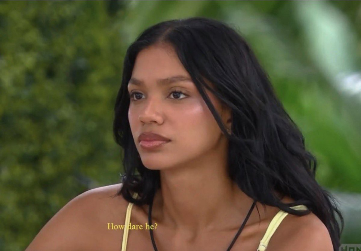 emilierrobb's tweet photo. God forbid a pretty girl stand on business and make sure she’s not getting played 😭 #loveislandusa https://t.co/3jobwvqkD3