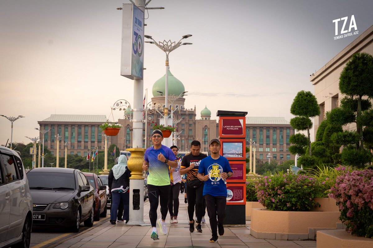 Menggamit memori berlari di Putrajaya semasa saya berkhidmat di MOF ...