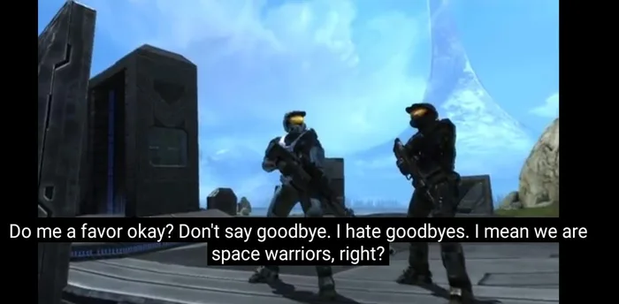 Lrbearclaw's tweet photo. @Destiny2Team Don't say "Goodbye", I hate "Goodbyes".

I would rather say, "I'll see you tomorrow." https://t.co/nDdcvyNJF2