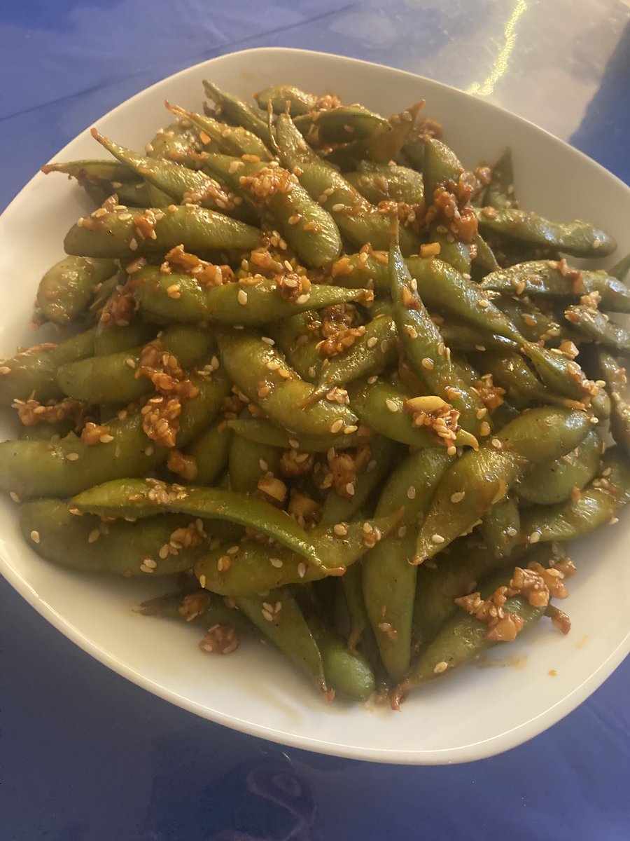 CryptQuorra's tweet photo. Rate my homemade edamame😋 https://t.co/Hzawb20BIQ